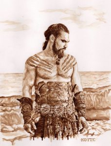 Khal Drogo looking broody
