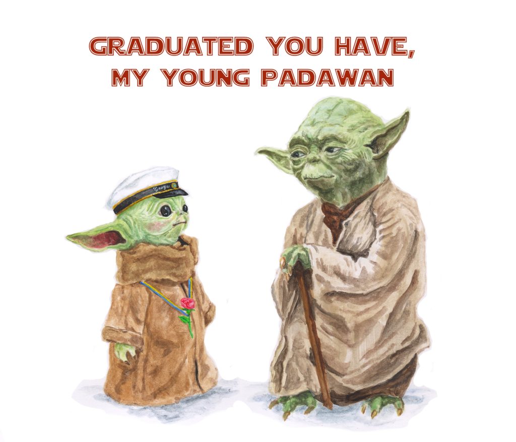 Yoda Graduation